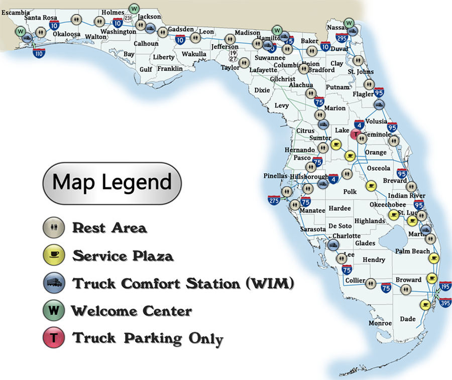 Rest Area Information