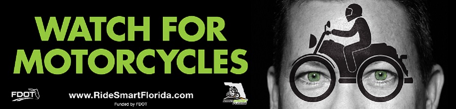 watch for motorcycles