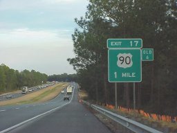 I 95 Exits Florida Map Interstate Exit Numbers for I 95