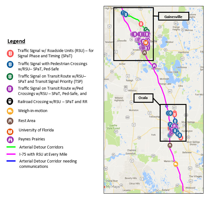 I 75 Florida S Regional Advanced Mobility Elements