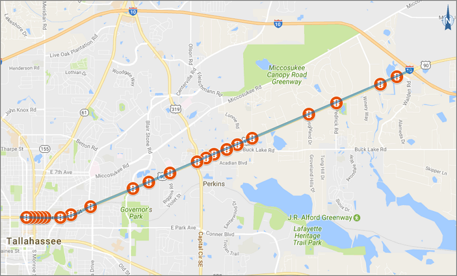 Us 90 Signal Phase And Timing Tallahassee Dsrc communication unit that is located aside the roads. us 90 signal phase and timing tallahassee